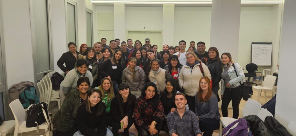 Equipo de Linser durante Escuela de Coordinadores