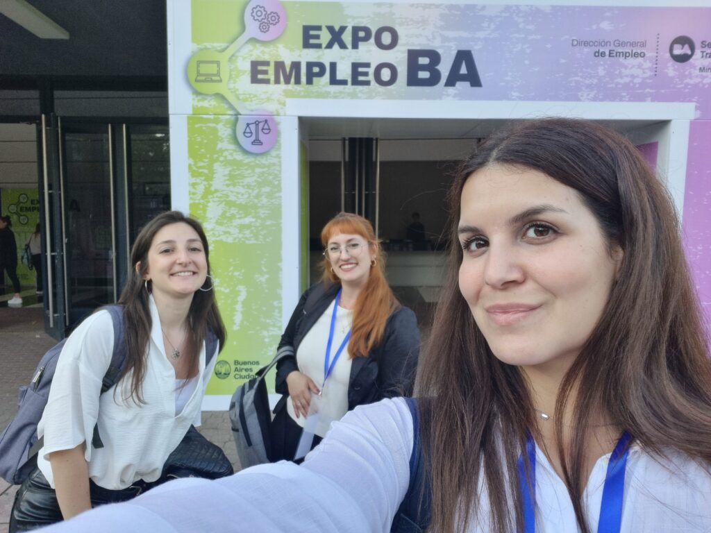 Equipo de Linser en Expo Empleo BA 2024