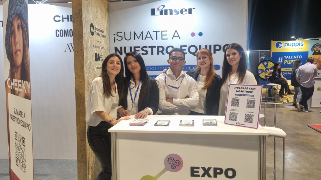 Linser partcicipó en la ExpoEmpleo 2024 en La Rural.